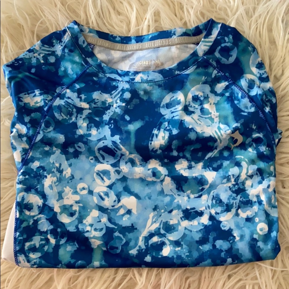 Long sleeve kids reel legends shirt